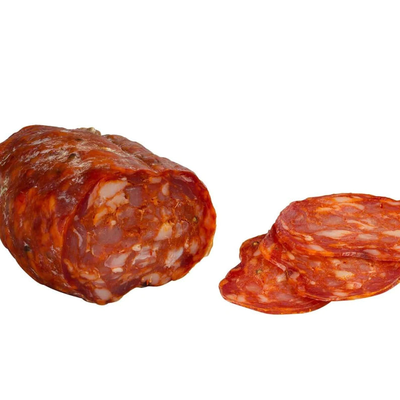 Soppressata Calabrese Piccante (Spicy) 400g approx Vigor Italian Food