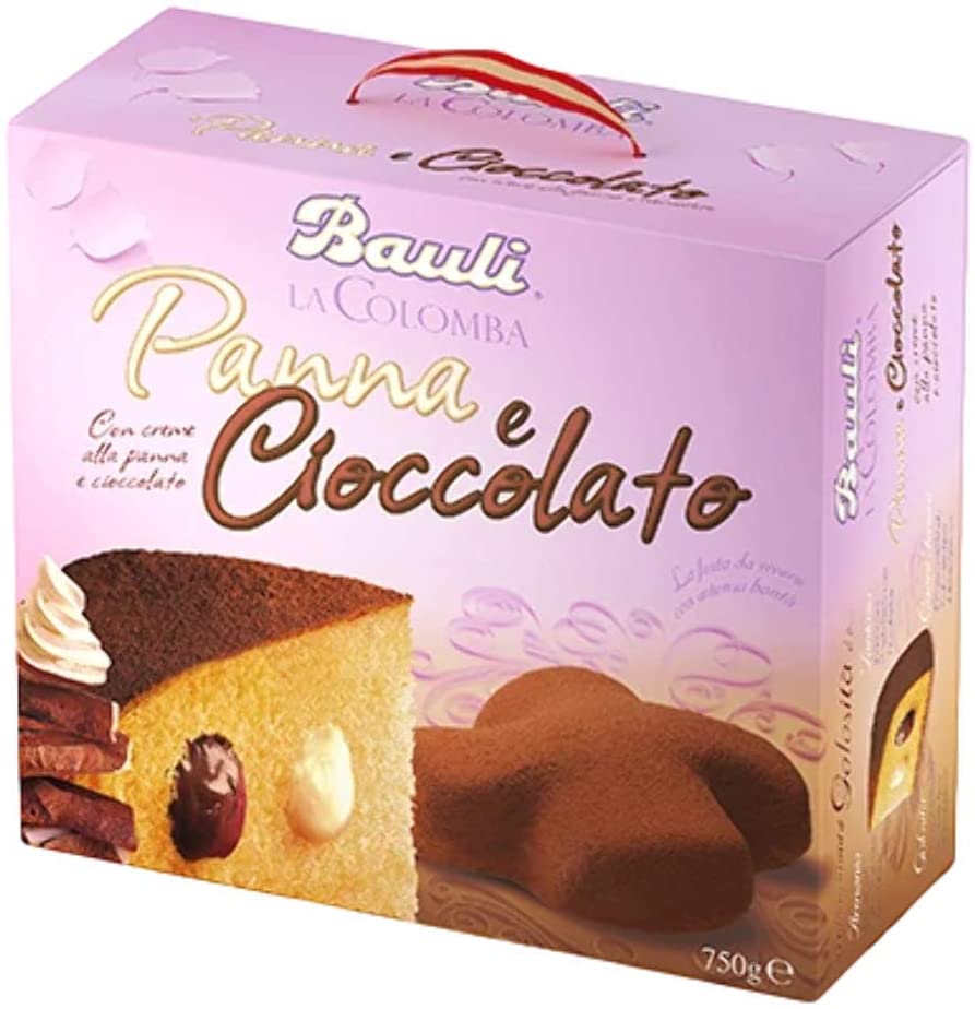 Bauli Colomba Panna & Cioccolato - Cream & Chocolate 750g