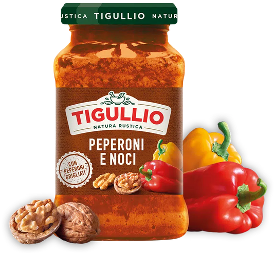 Pesto Peperoni & Noci / Peppers & Walnuts - Tigullio 185g