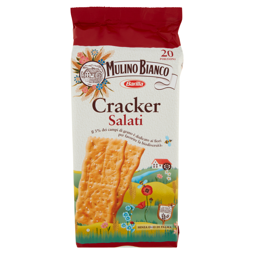 Crackers Mulino Bianco Salted 500g