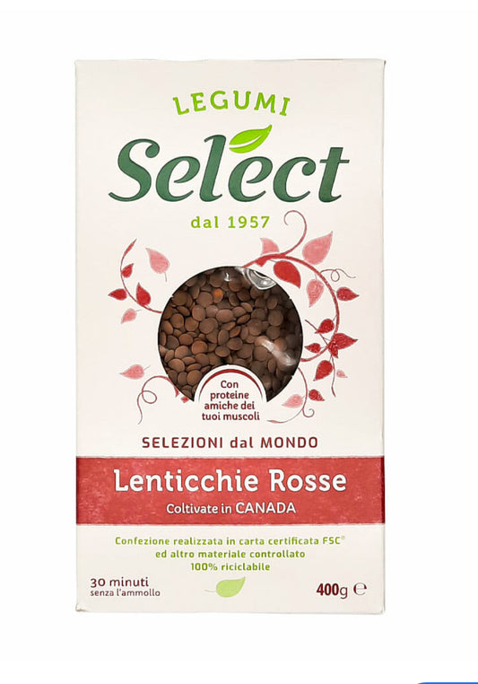 Red Lentils - Select - 400g