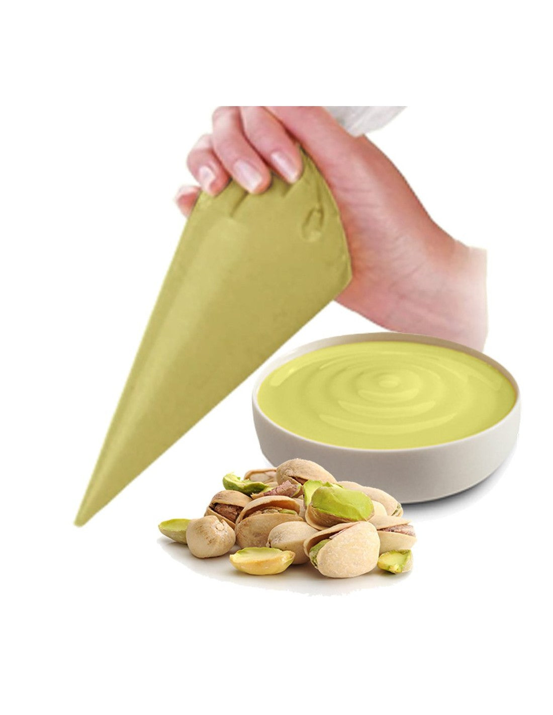 Tre Marie Panettone Pistachio with piping bag 950g