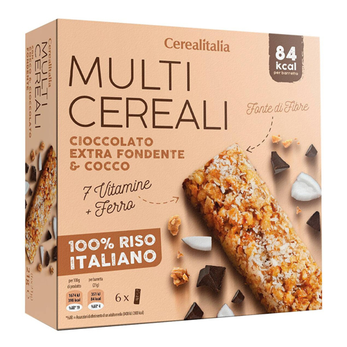 Multicereal Bar 6 pack - Cerealitalia 126g