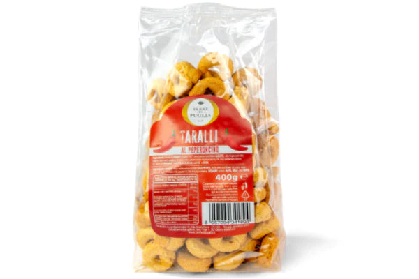 Taralli Terre di Puglia Al Peperoncino / Chilli 400g