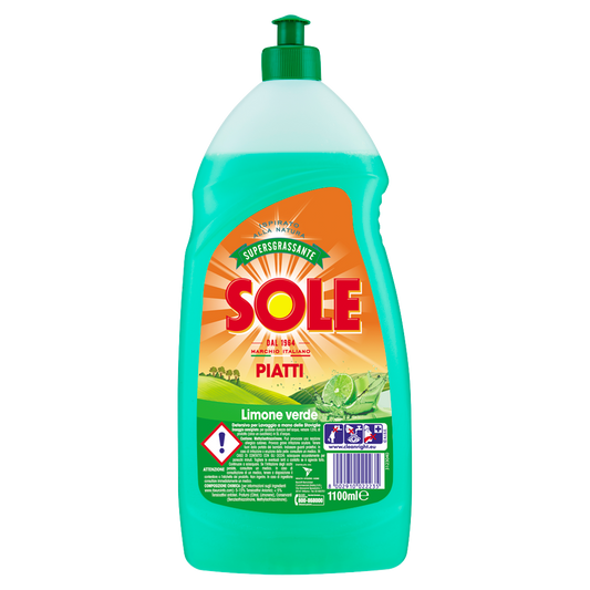 Sole Dish Soap Green Lemon 1.1L