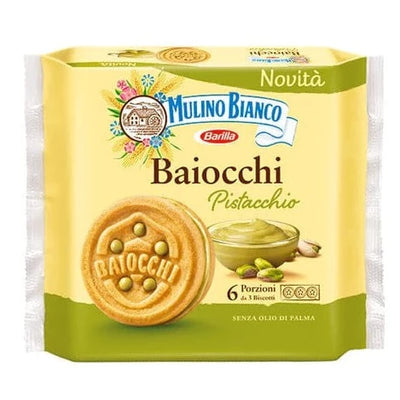 Baiocchi Pistachio Mulino Bianco Portion Pack 6x168g