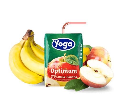 Yoga Apple & Banana Juice 3x200ml