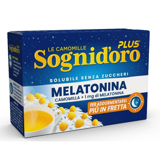 Sogni D'Oro Plus Camomile With Melatonin 16 sachets