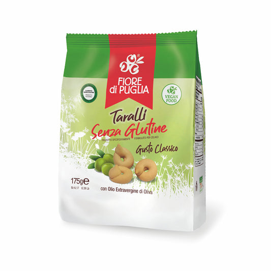 Gluten Free Taralli - Classic - Fiore di Puglia 175g