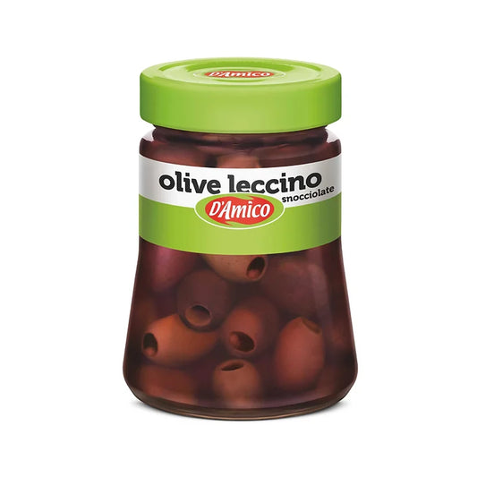 Pitted Leccino Olives in Brine 290g