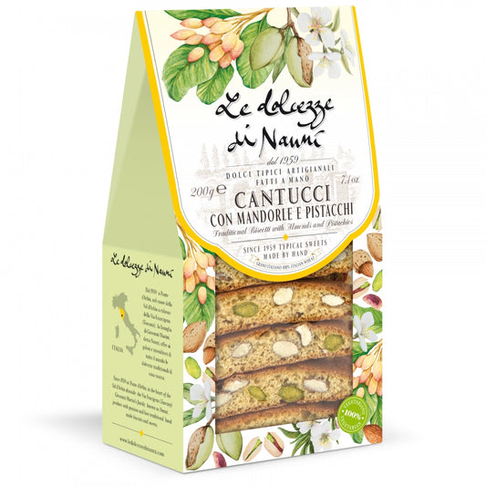 Cantucci Almond & Pistachio Le Dolcezze di Nanni 200g