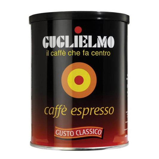 Guglielmo Ground Coffee 125g tin