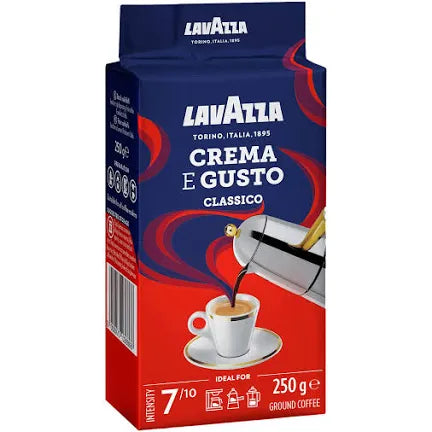 Lavazza Crema e Gusto Ground Coffee 250g