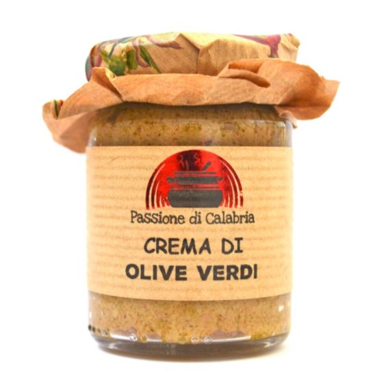 Crema di Olive Verdi - Green olives spread - Passione di Calabria 90ml