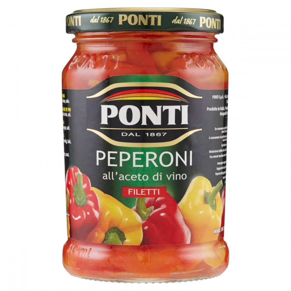 Peperoni a filetti Ponti 290g