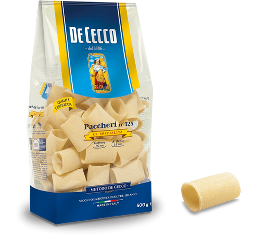 Paccheri De Cecco N125 500g