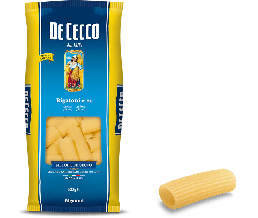 Rigatoni De Cecco N24 500g