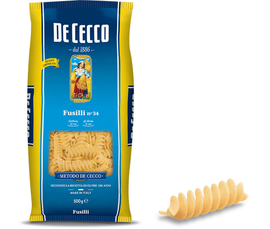 Fusilli De Cecco N34 500g