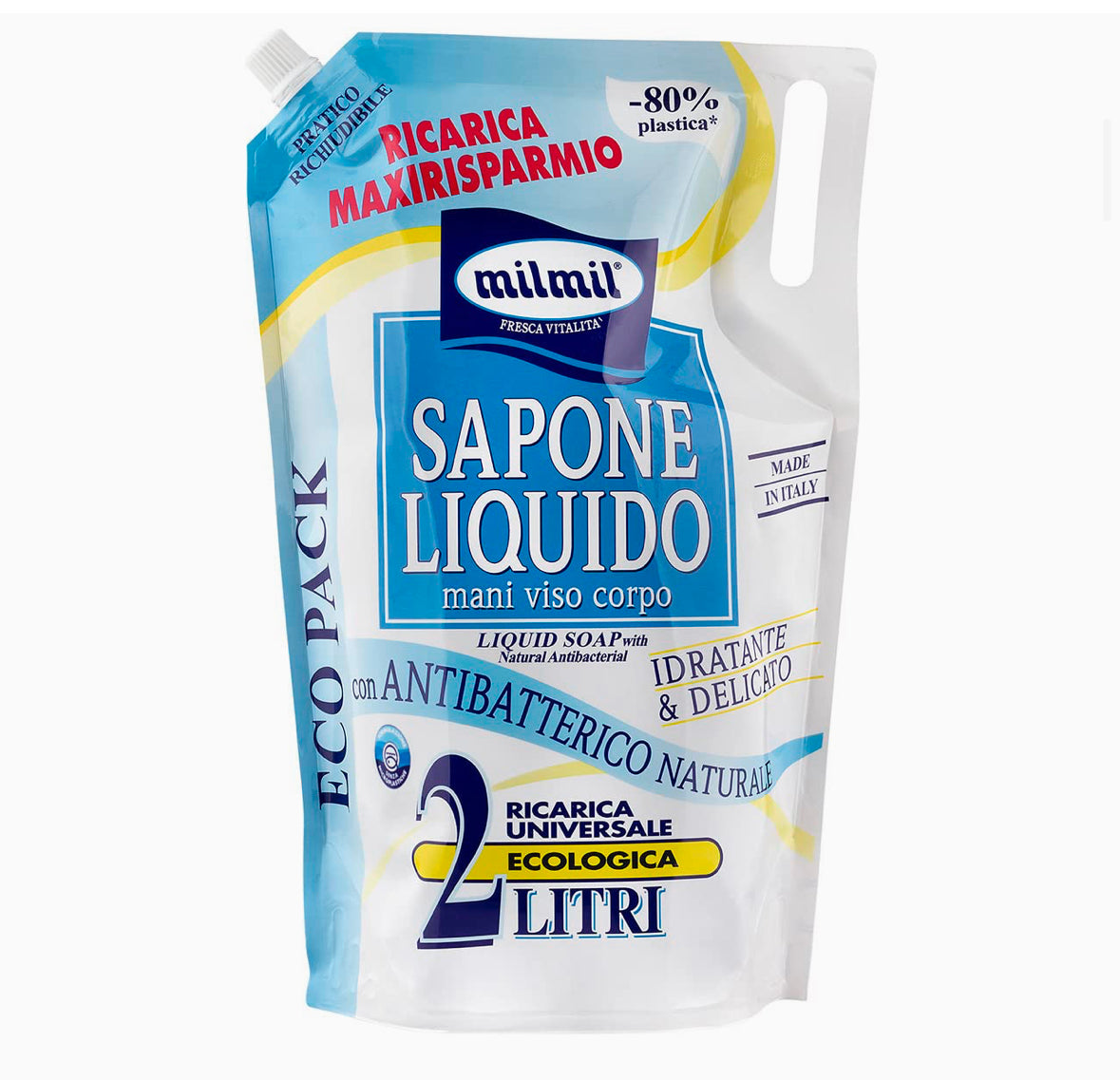 Mil Mil Liquid Hand Soap Refill 2Lt