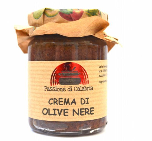Crema di olive nere - Black olives spread - Passione di Calabria 90ml