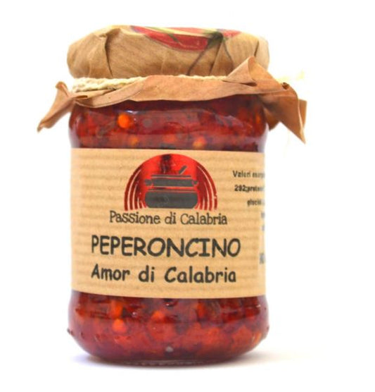 Peperoncino Amor di Calabria - Extra hot chilli Paste -90ml/180ml