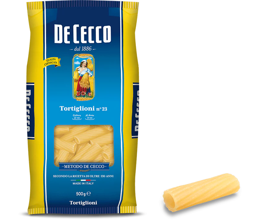 Tortiglioni De Cecco N23 500g