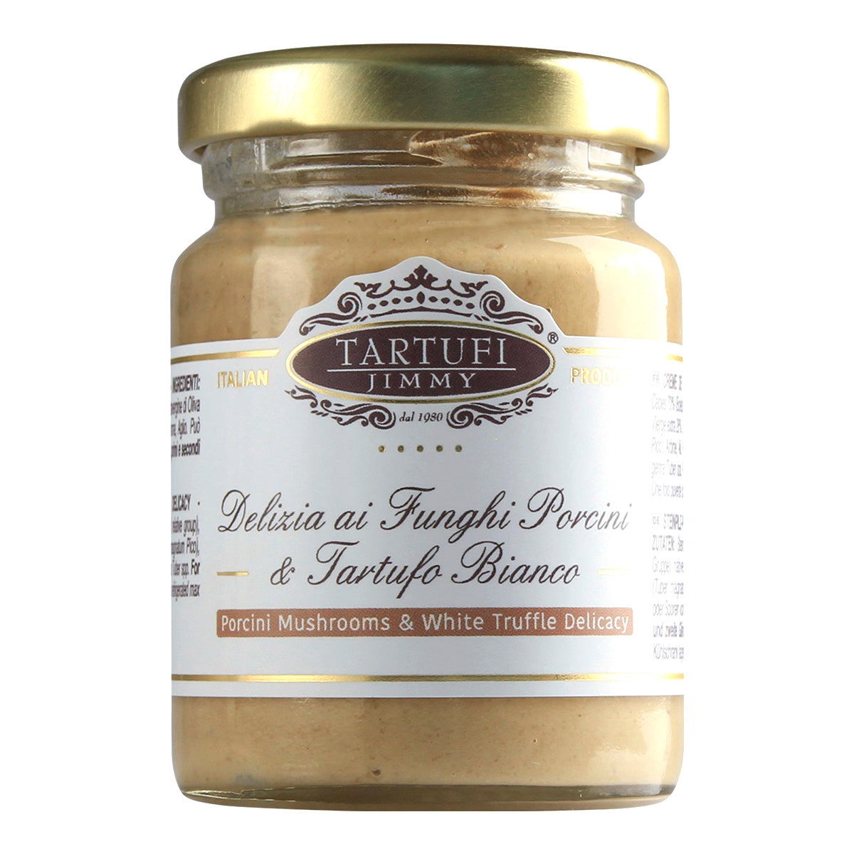 Sugo Tartufo e funghi porcini - Truffle and Porcini Mushroom Sauce - Jimmy Tartufi 180g